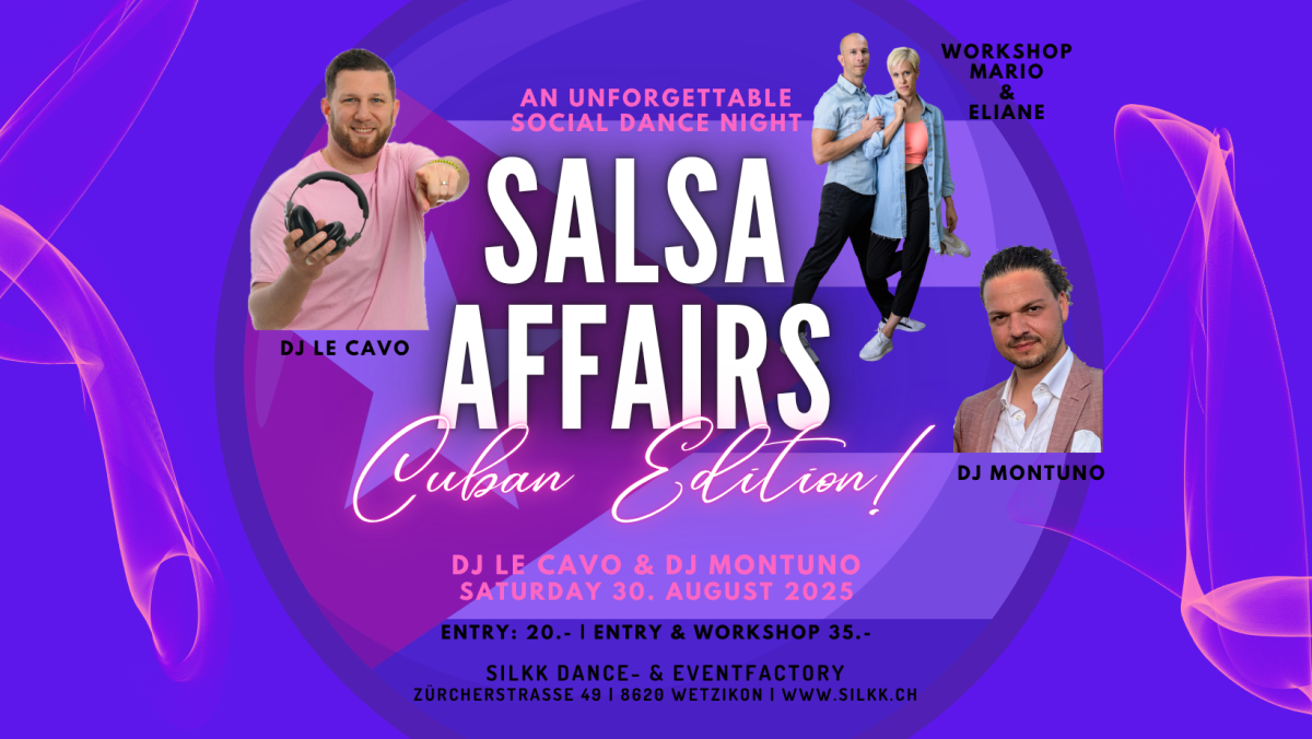 Silkk | Dance & Eventfactory SALSA AFFAIRS - CUBAN EDITION