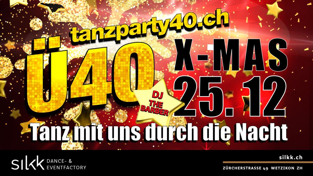 Silkk | Dance & Eventfactory Ü40 X-MAS Tanzparty mit DJ Barber