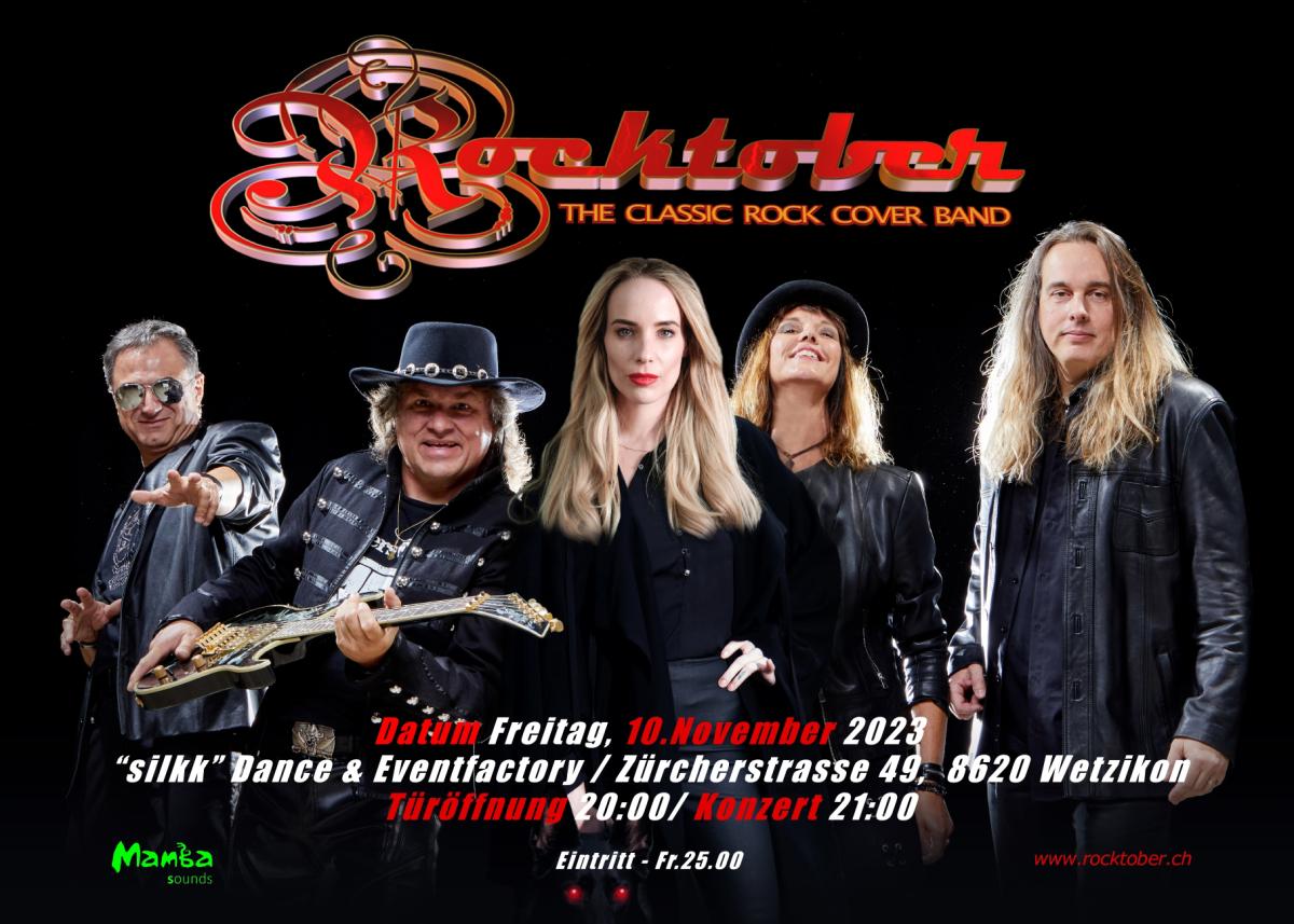 Silkk | Dance & Eventfactory ROCKTOBER The Classic Rock Cover Band Live Konzert