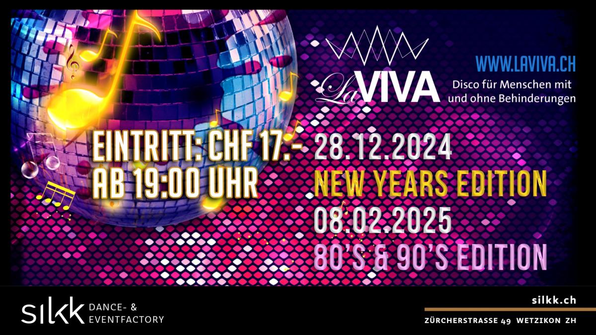 Silkk | Dance & Eventfactory Tanzen, Feiern, Mitmachen - die LaVIVA-Party für alle mit DJ SIGI!