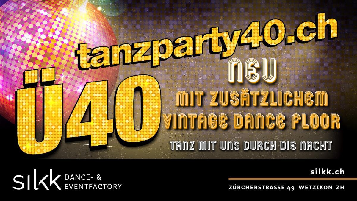 Silkk | Dance & Eventfactory Ü40 Vintage Tanzparty mit DJ Claudio Matteo