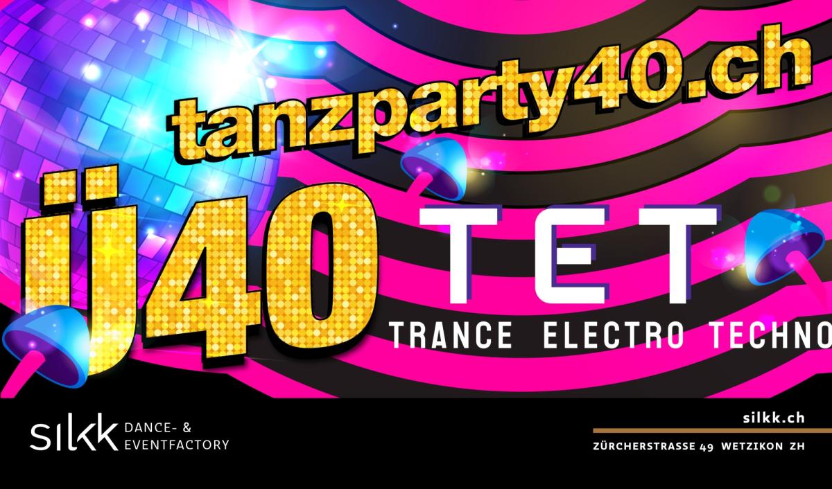 Silkk | Dance & Eventfactory Ü40 Trance / Electro / Techno / House Edition mit DJ Phil-Z