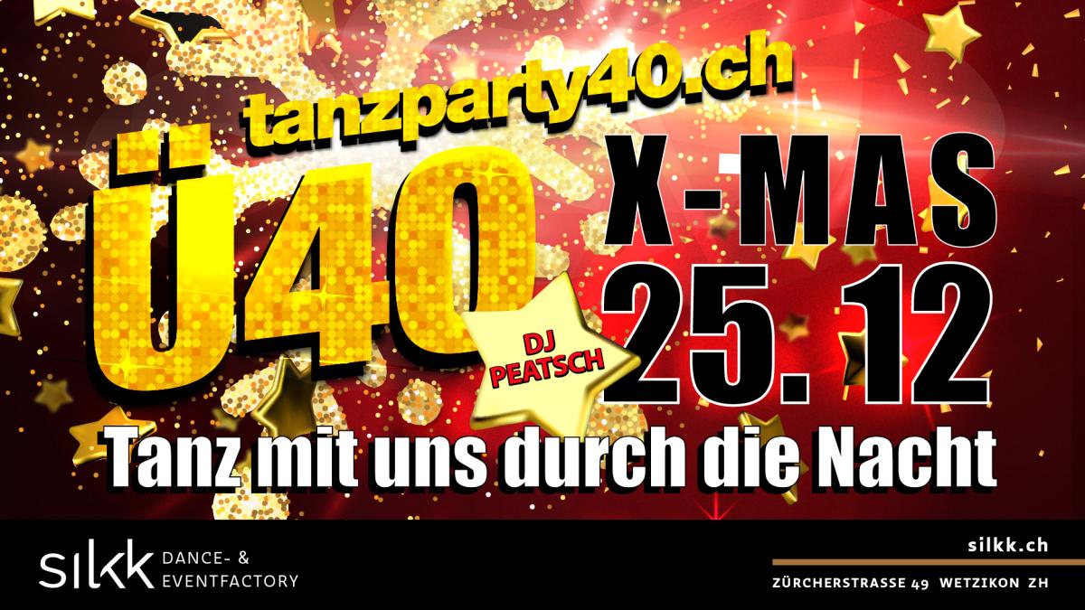 Silkk | Dance & Eventfactory Ü40 X-MAS Tanzparty mit DJ Peatsch