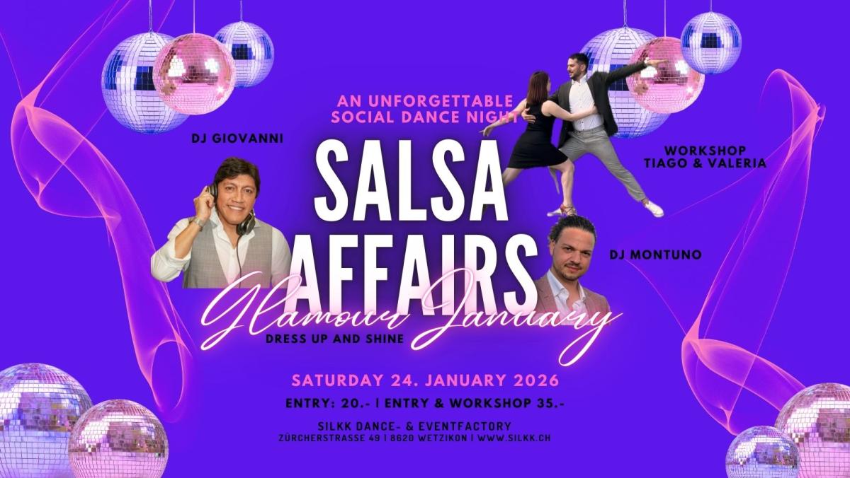 Silkk | Dance & Eventfactory - SALSA AFFAIRS - GLAMOUR JANUARY