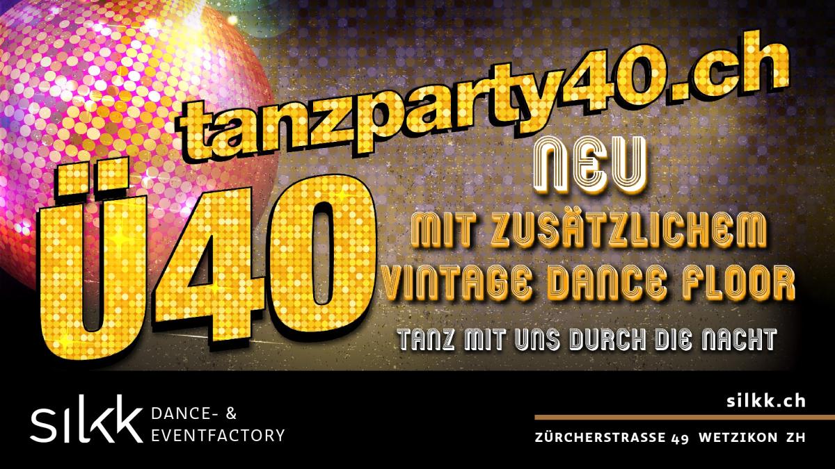 Silkk | Dance & Eventfactory - Ü40 Vintage Tanzparty mit DJ Outside