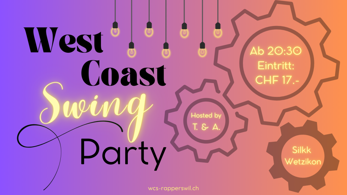 Silkk | Dance & Eventfactory - WEST COAST SWING Party💜🧡